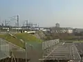 Autre vue extérieure des infrastructures.