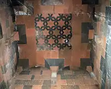 Plafond intérieur.
