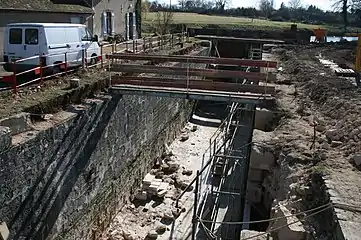 L'écluse du bas-Grignon.