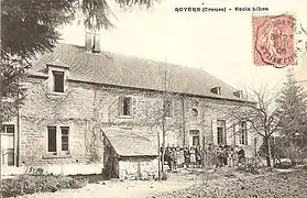 L'école privée au début du XXe&nbsp;siècle.