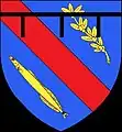 Brisure au lambel de sable de la famille Ciciarelli.