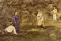 La Partie de croquet, 1873, musée Städel 72,5 × 72,5