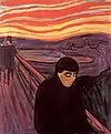 Désespoir (1894), Huile sur toile, 92 × 72,5 cm, Musée Munch
