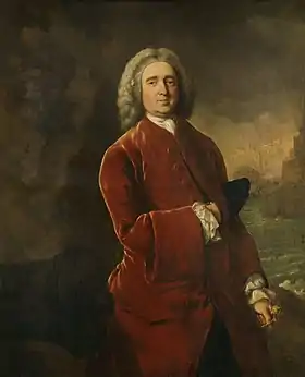 Edward Vernon, v. 1753par Thomas Gainsborough