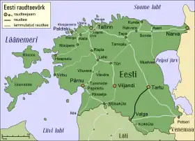 Image illustrative de l’article Ligne de Tartu à Valga