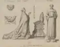 Église du Saint-Esprit, dite des Bernardins - la mère Angelique, Tristan de Bizet, Saint Edme.