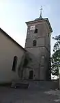 L'église Saint-Jean-Baptiste de Choloy.