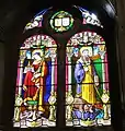 Saint Edouard et saint Antoine.