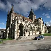 L'église Saint-Gervais, coin sud-ouest.