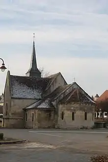 Photo de l'église Saint Martin du XIIe&nbsp;siècle de Garchy