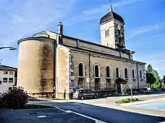 L'église Saint-Étienne...