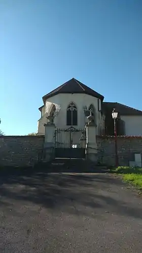 L'église Saint-Maurice vue de l'est.
