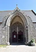 Vue du portail.