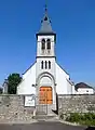 Clocher de l'église Saint-Symphorien.