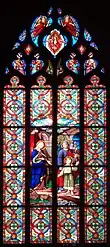 Vitrail : La Sainte Famille