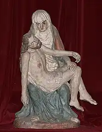 Ainay-le-Château, pietà du XVIe&nbsp;siècle.