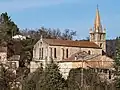 Vue de l'église.