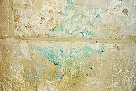 Détail ange peint