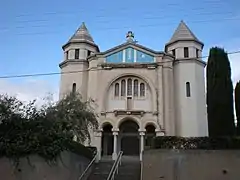 L'église de la Sainte-Famille.