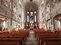 Intérieur de l'église St-Vital de Lambton.