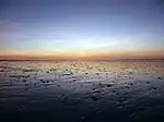 Coucher de soleil à Eighty mile Beach