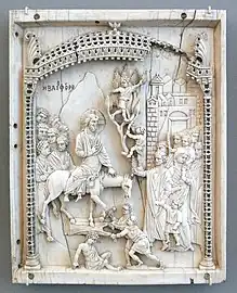 Constantinople, ivoire du Xe&nbsp;siècle
