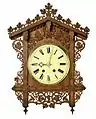Horloge de chemin de fer pour une petite gare sur un dessin de Friedrich Eisenlohr&nbsp;(en), Kreuzer, Glatz & Co., ca. 1853/54 (Inv. 2003-081)
