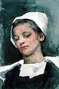 Breton Girl, Louise, années 1880