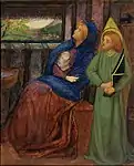 Elisabeth Siddal - Sainte famille (vers 1856).