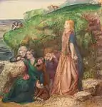 Elizabeth Siddal - Sir Patrick Spens (1858).