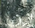 Sermon sur la montagne de 1909; tombe du pasteur évangélique Karl Evertsbusch au cimetière de Bad Godesberg; détail