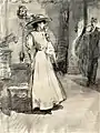 Elle s'impatientait, dessin, vers 1905. Coll. Alexandre Vassiliev Foundation.
