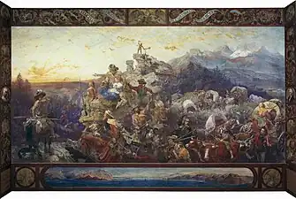 Westward the Course of Empire Takes Its Way, 1861, Capitole des États-Unis