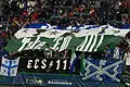 Les Emerald City Supporters pour la rencontre inaugurale de la saison 2008.