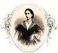 Portrait d'Emma Livry (lithographie)