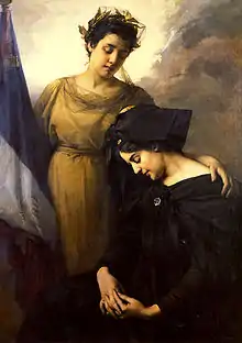 La perte de l'Alsace-Lorraine (1895), coll. partic.