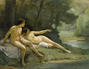 Nus au bois (sans date), coll. partic.