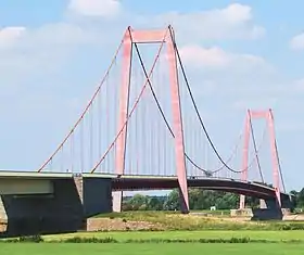 Pont sur le Rhin à Emmerich