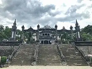 Tombeau de Khai-Dinh à Hué.