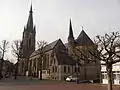 L'église catholique à Emsdetten.