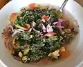 Ensaladang Lato (soupe d'algues) aux Philippines
