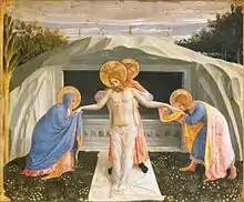 Le Christ mort mis au tombeau