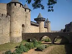 Entrée du château.
