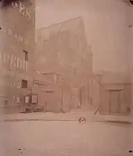 Entrée du couvent des Cordeliers de Paris au no 15, photographie d'Eugène Atget (1899).
