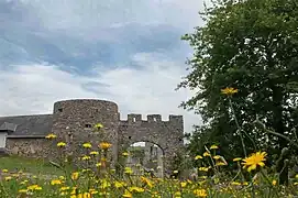 Entrée du château.