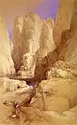 Une autre œuvre de David Roberts, 1839