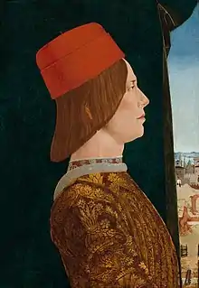 Giovanni II Bentivoglio, par Ercole de Roberti (1451-1496).