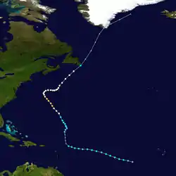 Trajectoire d'Erin