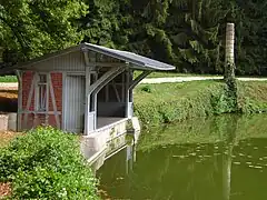 Embarcadère, troisième quart du XIXe&nbsp;siècle.