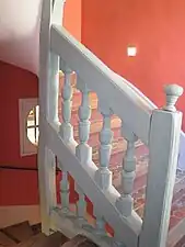 L'escalier.